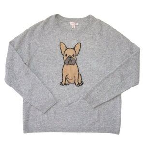 Cashmere Large Philosophy French Bulldog  Sweater